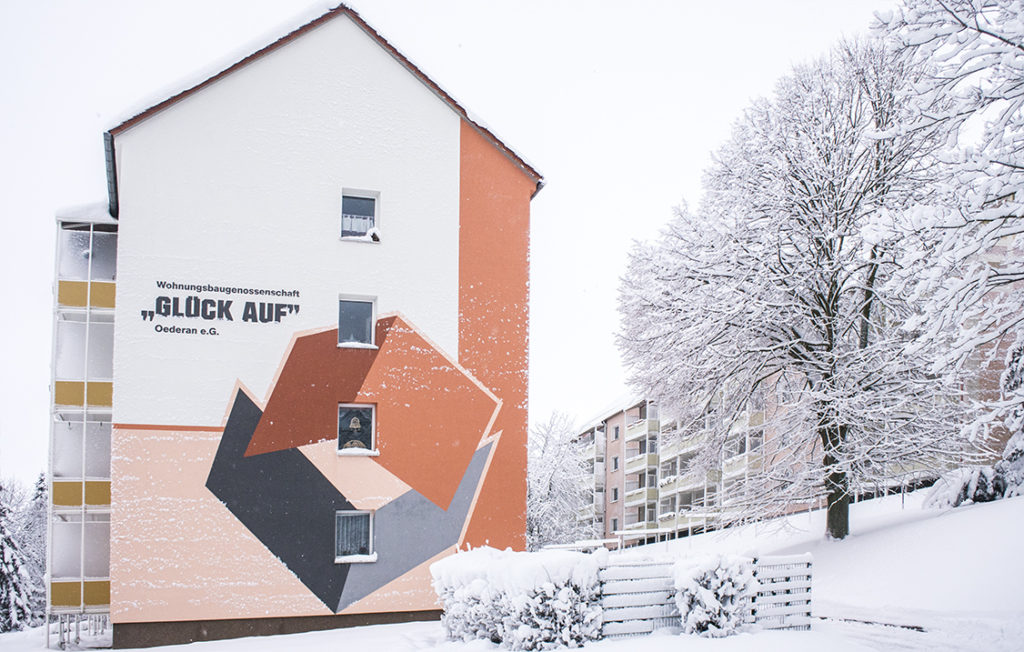 Wohnungsbaugenossenschaft "Glück Auf" Oederan eG - wir vermieten Wohnungen in einem grünen Wohngebiet